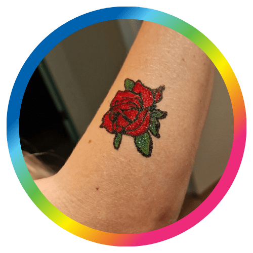 Tijdelijke-Inkttattoo-Schminkkoppies-Amsterdam-Roos